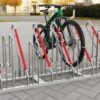 Fietsenrekken met slotbeugel model R45 5 Fietsenrek verzinkt met slotbeugel